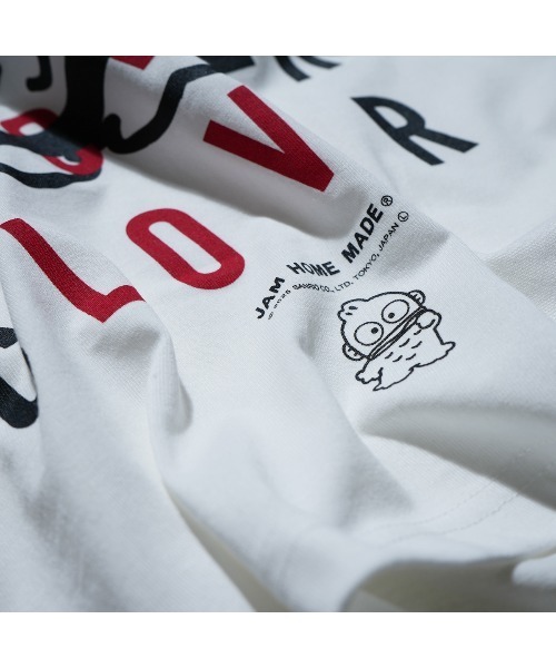 sanrio(サンリオ)の「ハンギョドン/HANGYODON CLOVER Tシャツ/サンリオキャラクターズ コラボ(Tシャツ/カットソー・メンズ・ブラック/ホワイト・S/M/L/XL)」の14枚目の写真