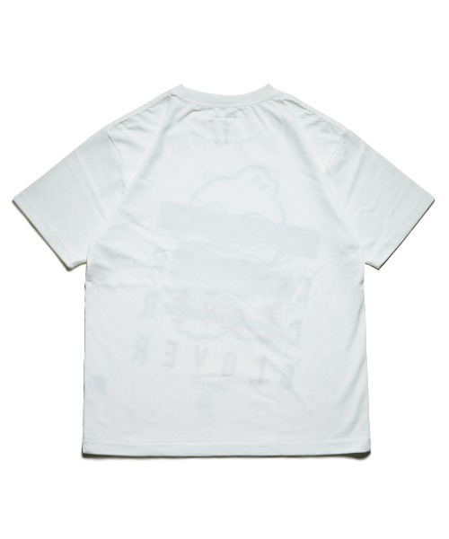 sanrio(サンリオ)の「ハンギョドン/HANGYODON CLOVER Tシャツ/サンリオキャラクターズ コラボ(Tシャツ/カットソー・メンズ・ブラック/ホワイト・S/M/L/XL)」の4枚目の写真