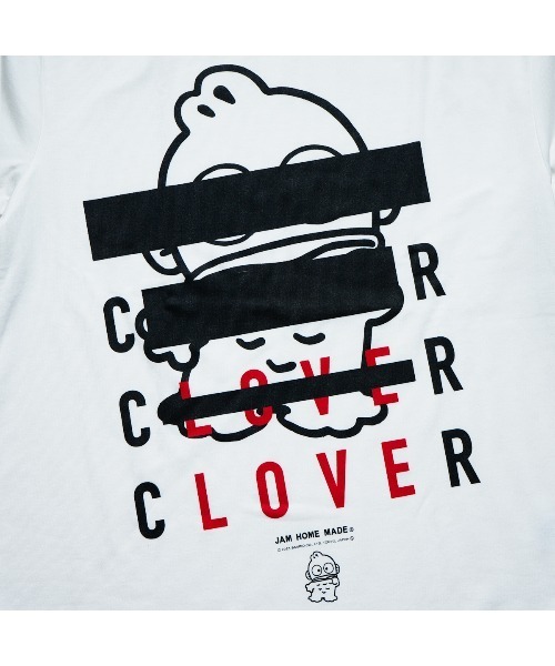 sanrio(サンリオ)の「ハンギョドン/HANGYODON CLOVER Tシャツ/サンリオキャラクターズ コラボ(Tシャツ/カットソー・メンズ・ブラック/ホワイト・S/M/L/XL)」の12枚目の写真
