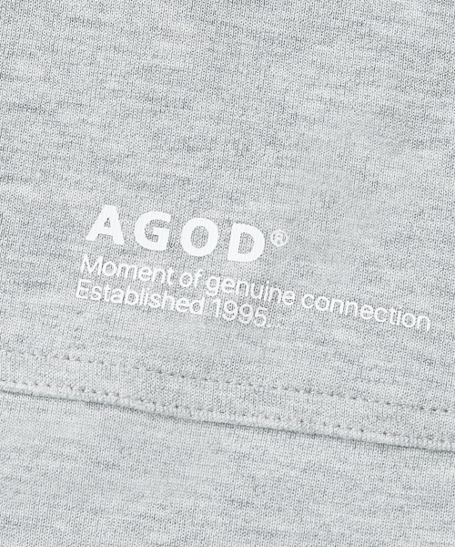 AGOD（エージーオーディー）の「カーペンターアウトポケットワイドスウェットショーツ[ヘザーグレー]（スウェットパンツ・レディース・グレー・SMALL/MEDIUM/LARGE/X-LARGE）」の8枚目の写真