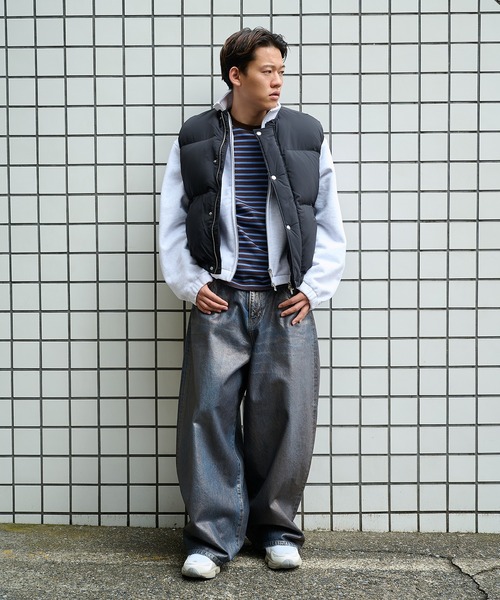 CONZ(コンズ)の「STAND ZIP UP/スタンドジップアップ/スウェット/冷房対策/NVRFRGT/CONZ(スウェット・メンズ・ホワイト/グレー/ブラック・3/2/1)」の20枚目の写真