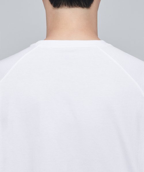 MUSINSA STANDARD（ムシンサスタンダード）の「エクストラオーバーサイズラグランTシャツ[ホワイト]（Tシャツ/カットソー・メンズ・その他・SMALL/MEDIUM/LARGE/X-LARGE/XXX-LARGE）」の5枚目の写真