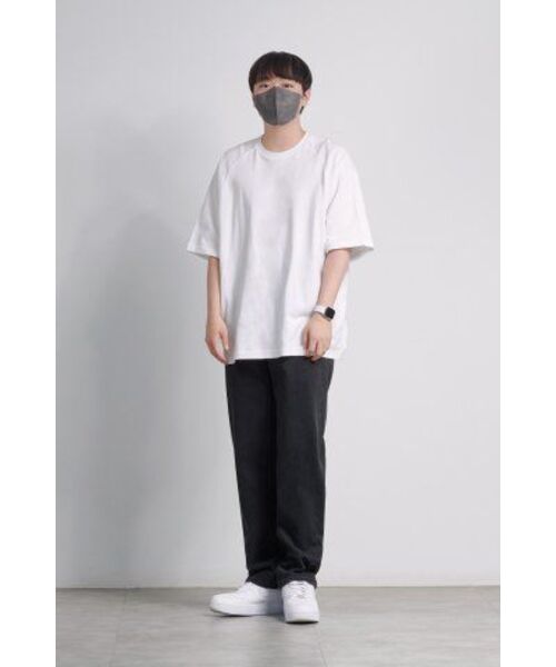 MUSINSA STANDARD（ムシンサスタンダード）の「エクストラオーバーサイズラグランTシャツ[ホワイト]（Tシャツ/カットソー・メンズ・その他・SMALL/MEDIUM/LARGE/X-LARGE/XXX-LARGE）」の20枚目の写真