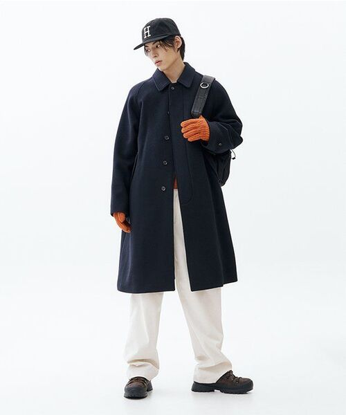 MUSINSA STANDARD（ムシンサスタンダード）の「14W コーデュロイワンタックワイドバンディングパンツ [クリーム]（スラックス・メンズ・その他・30/26/28/40/38/42/36/34/32）」の9枚目の写真