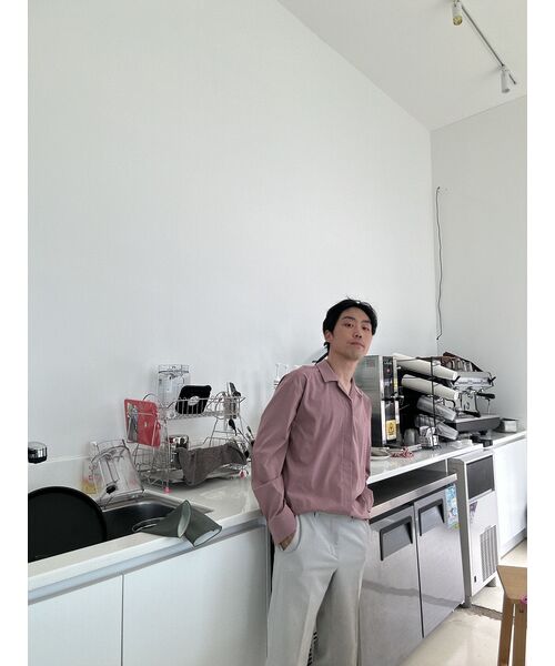 MUSINSA STANDARD（ムシンサスタンダード）の「セミワイドスリット隠しバンディングスラックス[ライトグレー]（スラックス・メンズ・その他・33/26/27/28/29/42/36/34/32/30/31/40/38）」の12枚目の写真
