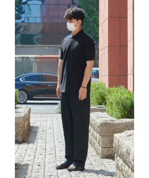 MUSINSA STANDARD(ムシンサスタンダード)の「ベーシックピケポロシャツ【ダークグレー】(ポロシャツ・メンズ・その他・SMALL/MEDIUM/LARGE/X-LARGE/XX-LARGE/XXX-LARGE)」の8枚目の写真