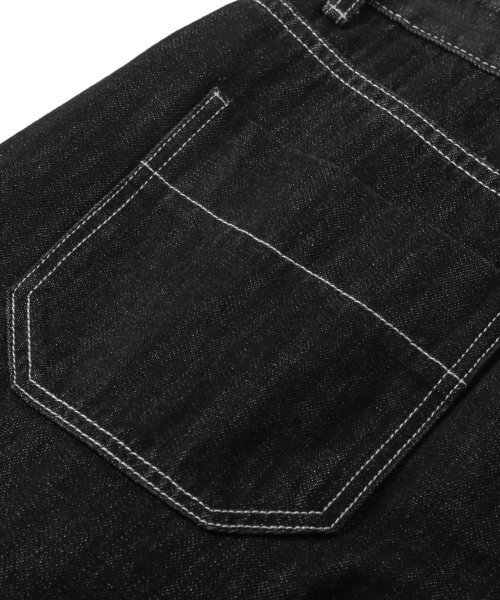 TRILLION（トリリオン）の「レインスロップツータックバミューダデニムショーツ（BLACK）（その他パンツ・レディース・その他・MEDIUM/LARGE/X-LARGE）」の8枚目の写真
