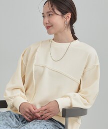 Cutie Blonde（キューティーブロンド）の「リメイク風スウェット（スウェット）」