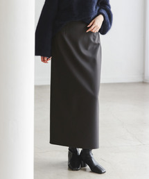 Noble | 《WEB限定追加》ジャージーライクカラータイトスカート(スカート)