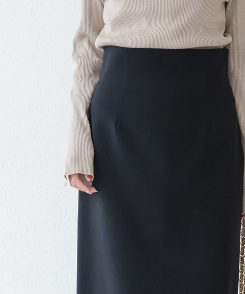 WEB限定追加》ジャージーライクカラータイトスカート（スカート