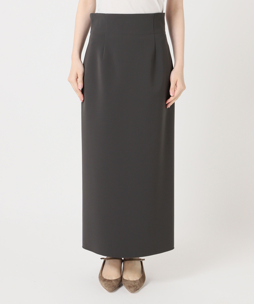 週末SALE！美品｜Noble ジャージーライクカラータイトスカート 36 WEB限定追加》ジャージーライクカラータイトスカート（スカート