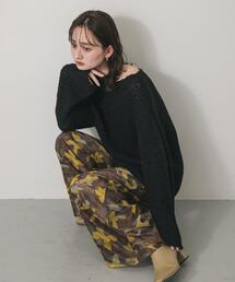 SENSE OF PLACE by URBAN RESEARCH | フラワープリントオーガンジーパンツ(その他パンツ)