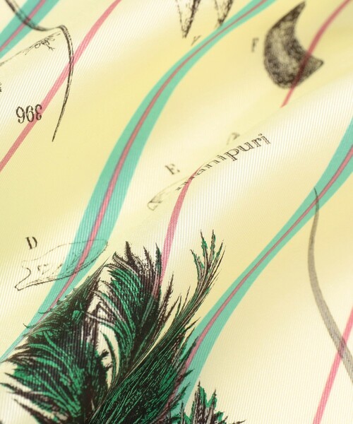 manipuri（マニプリ）の「ｍanipuri / ボタニカル スカーフ（バンダナ/スカーフ・レディース・グリーン・ONE SIZE）」の2枚目の写真