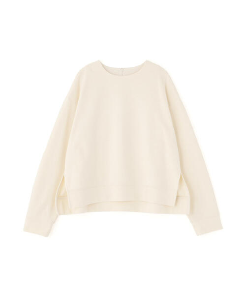 human woman（ヒューマンウーマン）の「◆【ウォッシャブル】ニードルパンチプルオーバー（Tシャツ/カットソー・レディース・ホワイト系その他/ネイビー・MEDIUM）」の6枚目の写真
