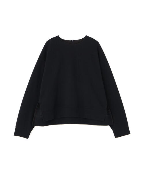 human woman（ヒューマンウーマン）の「◆【ウォッシャブル】ニードルパンチプルオーバー（Tシャツ/カットソー・レディース・ホワイト系その他/ネイビー・MEDIUM）」の4枚目の写真