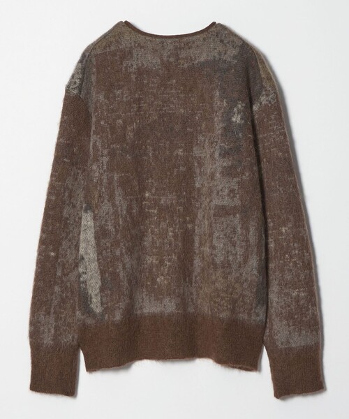 アストラット　カーディガン ASTRAET＞シャギー クルーネック カーディガン（カーディガン/ボレロ