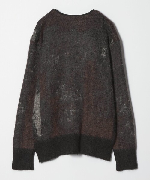 ASTRAET（アストラット）の「＜ASTRAET ＞ミックスジャガード Vネックカーディガン（カーディガン/ボレロ・レディース・ブラック/ブラウン系・FREE）」の10枚目の写真