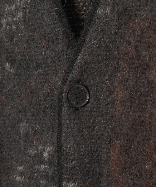 ASTRAET（アストラット）の「＜ASTRAET ＞ミックスジャガード Vネックカーディガン（カーディガン/ボレロ・レディース・ブラック/ブラウン系・FREE）」の13枚目の写真