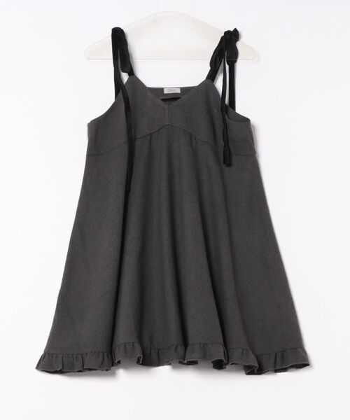 flower（フラワー）の「スウィートミニワンピース（ワンピース・レディース・グレー/ブラウン・FREE）」の13枚目の写真