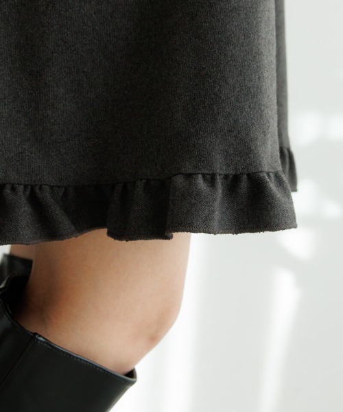 flower（フラワー）の「スウィートミニワンピース（ワンピース・レディース・グレー/ブラウン・FREE）」の21枚目の写真