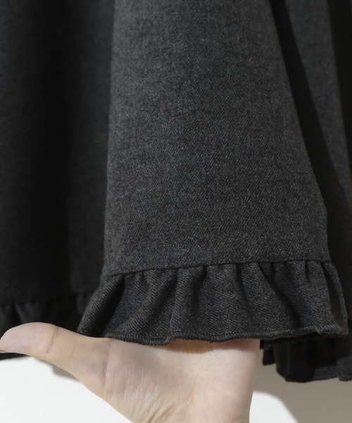 flower（フラワー）の「スウィートミニワンピース（ワンピース・レディース・グレー/ブラウン・FREE）」の9枚目の写真