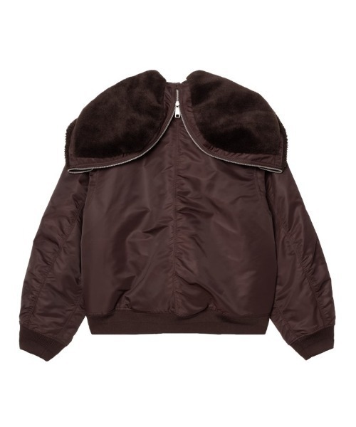 Carhartt WIP（カーハートダブリューアイピー）の「HOODED OLTERA BOMBER（ブルゾン・メンズ・カーキ/ブラック/ダークパープル・SMALL/MEDIUM/LARGE/X-LARGE）」の6枚目の写真
