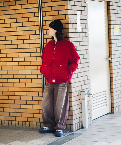Carhartt WIP（カーハートダブリューアイピー）の「CARHARTT WIP / カーハート ダブリューアイピー STANTON JACKET（その他アウター・メンズ・レッド・LARGE/MEDIUM）」の8枚目の写真