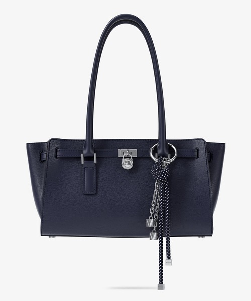 MICHAEL KORS(マイケルコース)の「HAMILTON MODERNE レザー サッチェル スモール(ショルダーバッグ・レディース・ブルー系・FREE)」の1枚目の写真