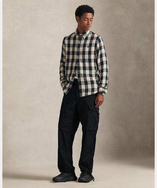 POLO RALPH LAUREN(ポロ ラルフ ローレン)の「クラシック フィット チェック ダブルフェイス シャツ(シャツ/ブラウス・メンズ・ナチュラル・S/M/L/XL/XS/XXL)」の3枚目の写真