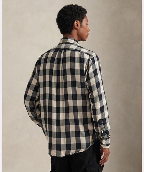 POLO RALPH LAUREN(ポロ ラルフ ローレン)の「クラシック フィット チェック ダブルフェイス シャツ(シャツ/ブラウス・メンズ・ナチュラル・S/M/L/XL/XS/XXL)」の4枚目の写真