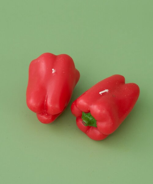 BIRTHDAY BAR(バースデイバー)の「Candle set of 2 野菜/フルーツキャンドル2個セット(キャンドル・レディース・イエロー/レッド/グリーン・0)」の1枚目の写真