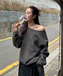 Midnight Move | ey cross mtm (brown)(スウェット)