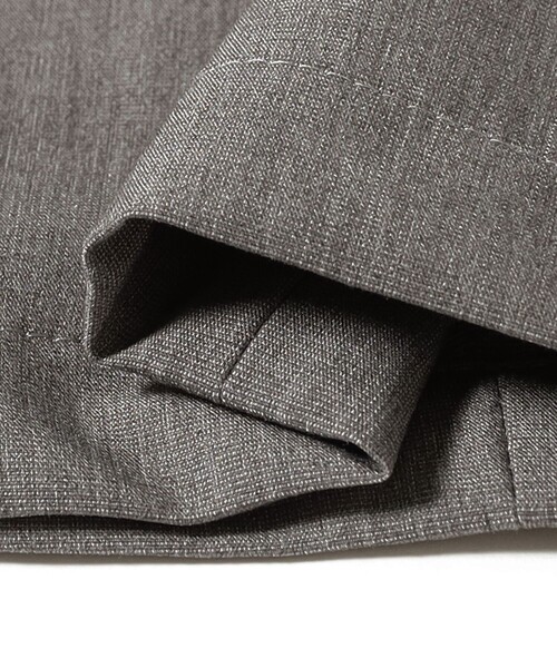 giab's ARCHIVIO(ジャブス アルキヴィオ)の「【別注】giabsarchivio / MASACCIO クレープ 1プリーツ ドローコード スラックス(その他パンツ・メンズ・チャコールグレー/グレー・46/44/50/42/48/52)」の9枚目の写真