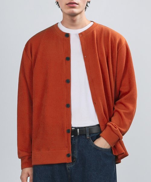 GAFF TEX круглый кардиган (brick)