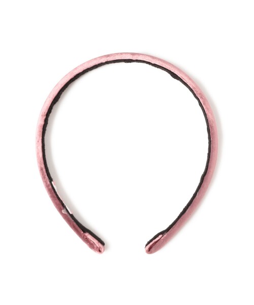 こども ビームス（コドモビームス）の「lusikka / ベルベット カチューシャ（カチューシャ・キッズ・ブルー系その他3/ホワイト系その他6/パープル系その他6・ONE SIZE）」の3枚目の写真