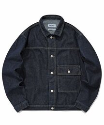 SAINTPAIN（セイントペイン）の「SP ローデニムトラッカージャケット-インディゴ（デニムジャケット）」