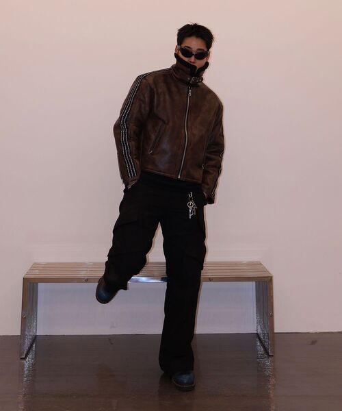 NOT4NERD(ノットフォーナード)の「Ripstop Flare Fit Cargo Pants - Black(その他パンツ・メンズ・その他・MEDIUM/LARGE/X-LARGE)」の7枚目の写真