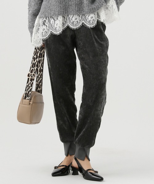 BAYFLOW（ベイフロー）の「モールジョガーパンツ（その他パンツ・レディース・チャコール/ダークブラウン・MEDIUM/SMALL）」の2枚目の写真