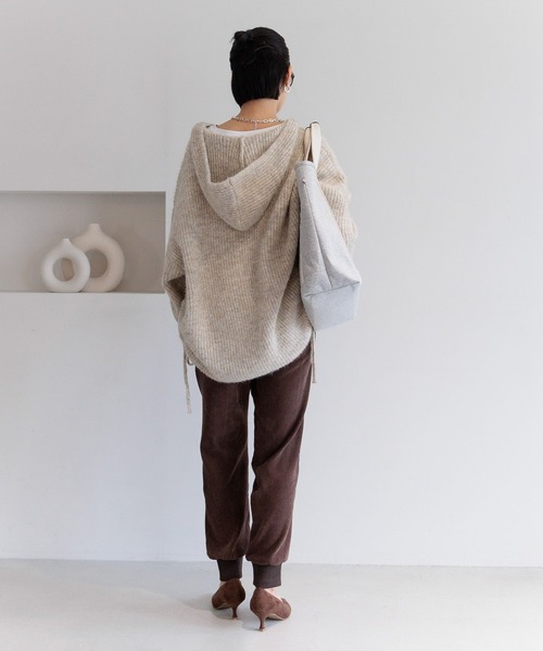 BAYFLOW（ベイフロー）の「モールジョガーパンツ（その他パンツ・レディース・チャコール/ダークブラウン・MEDIUM/SMALL）」の16枚目の写真