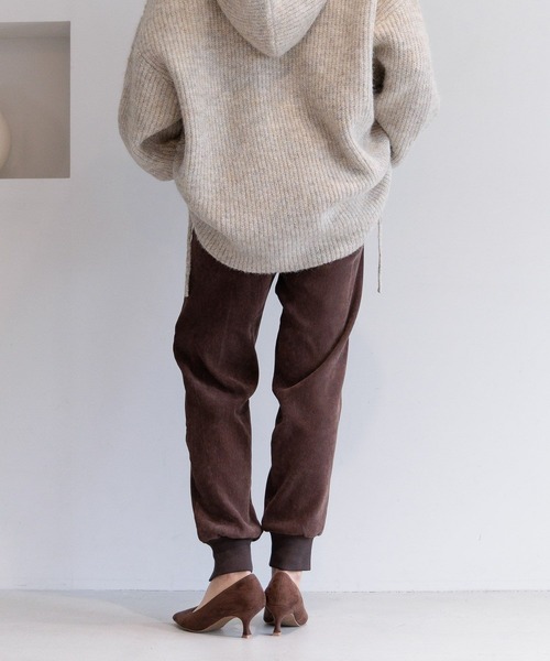 BAYFLOW（ベイフロー）の「モールジョガーパンツ（その他パンツ・レディース・チャコール/ダークブラウン・MEDIUM/SMALL）」の18枚目の写真