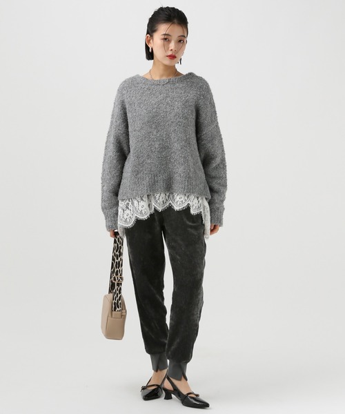 BAYFLOW（ベイフロー）の「モールジョガーパンツ（その他パンツ・レディース・チャコール/ダークブラウン・MEDIUM/SMALL）」の21枚目の写真