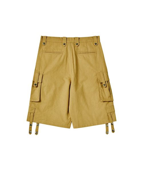 NYXX(エヌワイエックスエックス)の「BUTTON CARGO HALF PANTS BEIGE(その他パンツ・レディース・その他・SMALL/MEDIUM)」の2枚目の写真