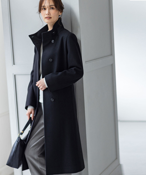 セール】スタンドカラーロングコート（その他アウター）｜A/C DESIGN