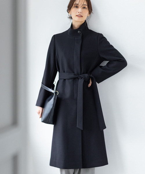 セール】スタンドカラーロングコート（その他アウター）｜A/C DESIGN