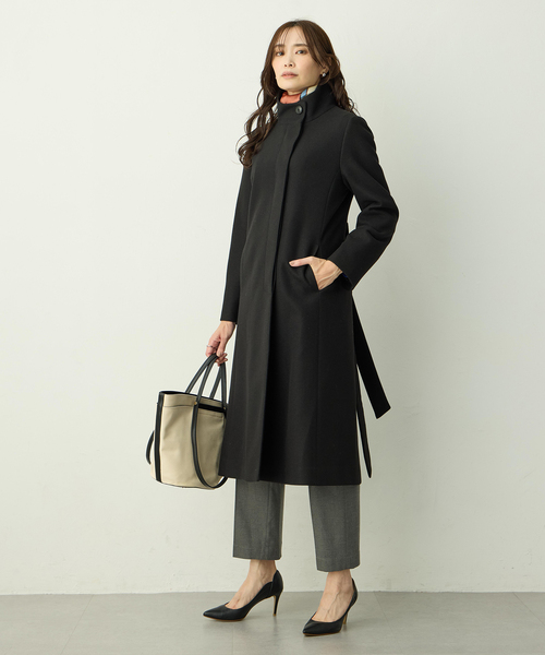 セール】スタンドカラーロングコート（その他アウター）｜A/C DESIGN