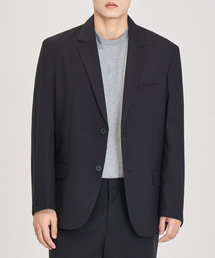 PRAIRIE（プレリー）の「[今シーズン] ウールブレンドブレザー (ブラック)（テーラードジャケット）」