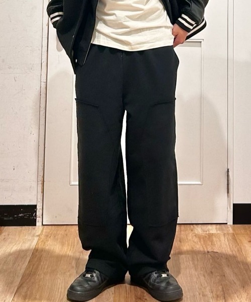Right-on(ライトオン)の「Other(ソノタ)【メンズ】ダブルニースウェットパンツ(その他パンツ・メンズ・ブラック/グレー・L/XL/M)」の18枚目の写真