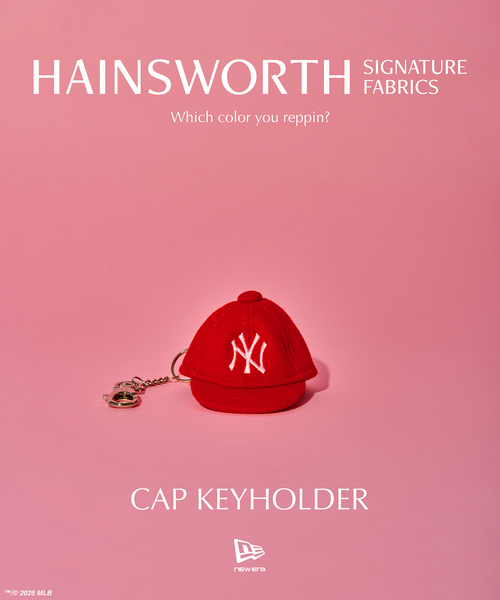 NEW ERA(ニューエラ)の「NEW ERA / ニューエラ 別注 HAINSWORTH ヘインズワース NYY キーホルダー(その他小物・メンズ・レッド・FREE)」の1枚目の写真