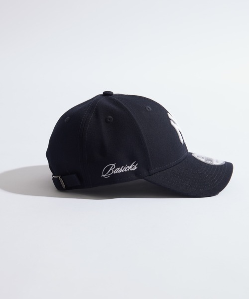 BASICKS × NEWERA / コラボキャップ ネイビー BASICKS - BASICKS x New Era® x MLB™ 9FORTY™ New York Yankees Cap