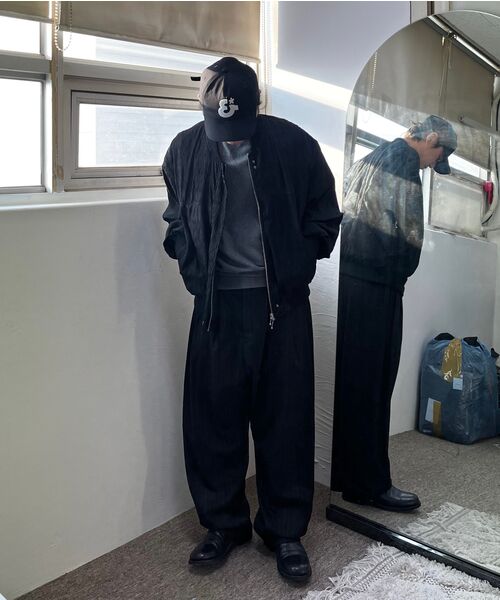NOUN(ノウン)の「wave pleated blouson (black)(ブルゾン・メンズ・その他・1/2)」の5枚目の写真